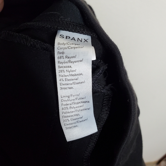 Spanx Black The Perfect Back Seam High Rise Skinny Ankle Ponte Trouser Pants - Picture 10 of 10